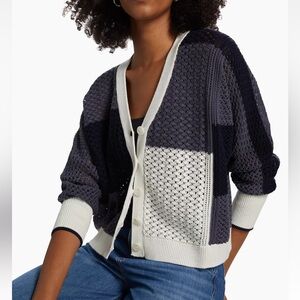Splendid Colorblock Cardigan, New with Tags, Size Small